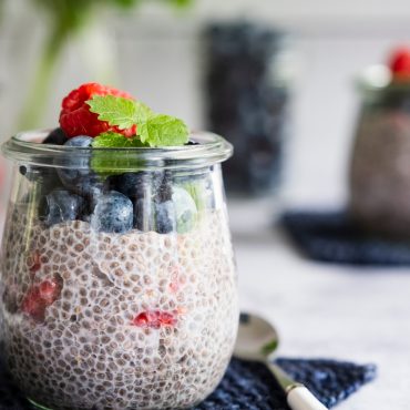Chia Pudding with Fresh Berries