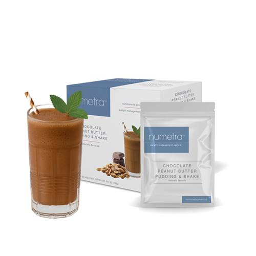 Numetra Chocolate Peanut Butter Pudding & Shake